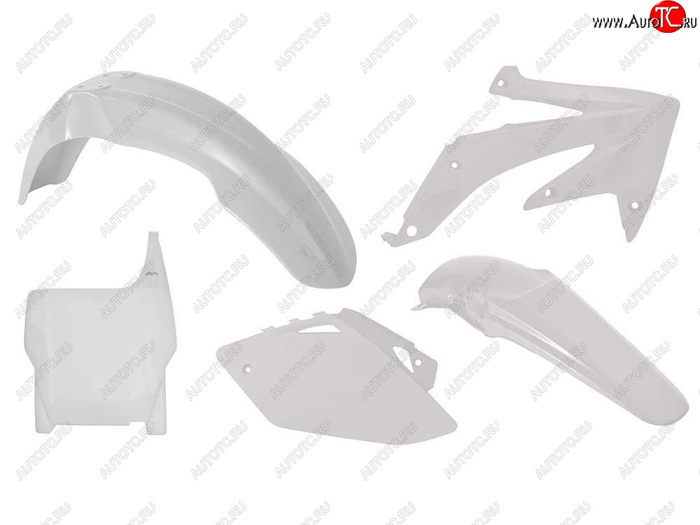 12 749 р. Комплект пластика R-Tech Honda CRF450 07 (R-KITCRF-BN0-509) белый  r-kitcrf-bn0-509  с доставкой в г. Пермь