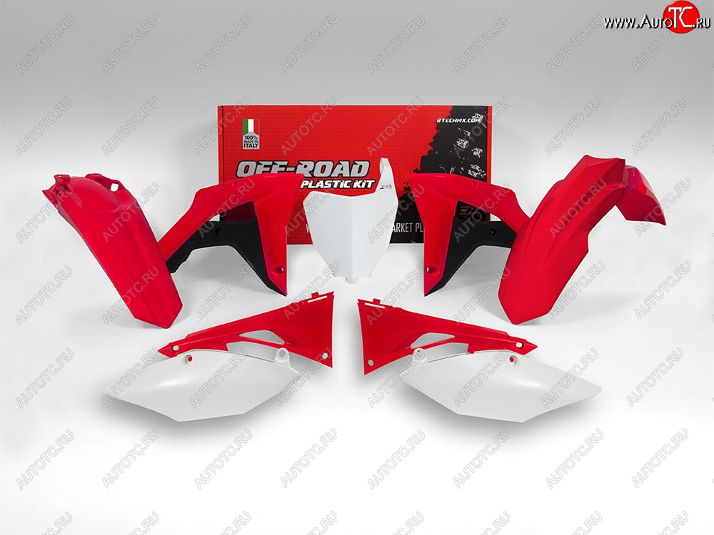 15 599 р. Комплект пластика R-Tech Honda CRF250RX 19-21, CRF450RX 19-20 (R-KITCRF-OEM-601) бело-красный  r-kitcrf-oem-601  с доставкой в г. Пермь