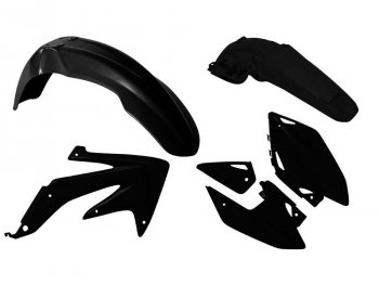 11 799 р. Комплект пластика R-Tech Honda CRF450X 05-07 (R-KITCRX-NR0-414) черный  r-kitcrx-nr0-414  с доставкой в г. Пермь. Увеличить фотографию 1