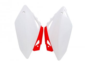7 399 р. Обтекатели задние R-Tech Honda CRF450R 05-06 (R-FICRFBNRS05) бело-красный  r-ficrfbnrs05  с доставкой в г. Пермь. Увеличить фотографию 1