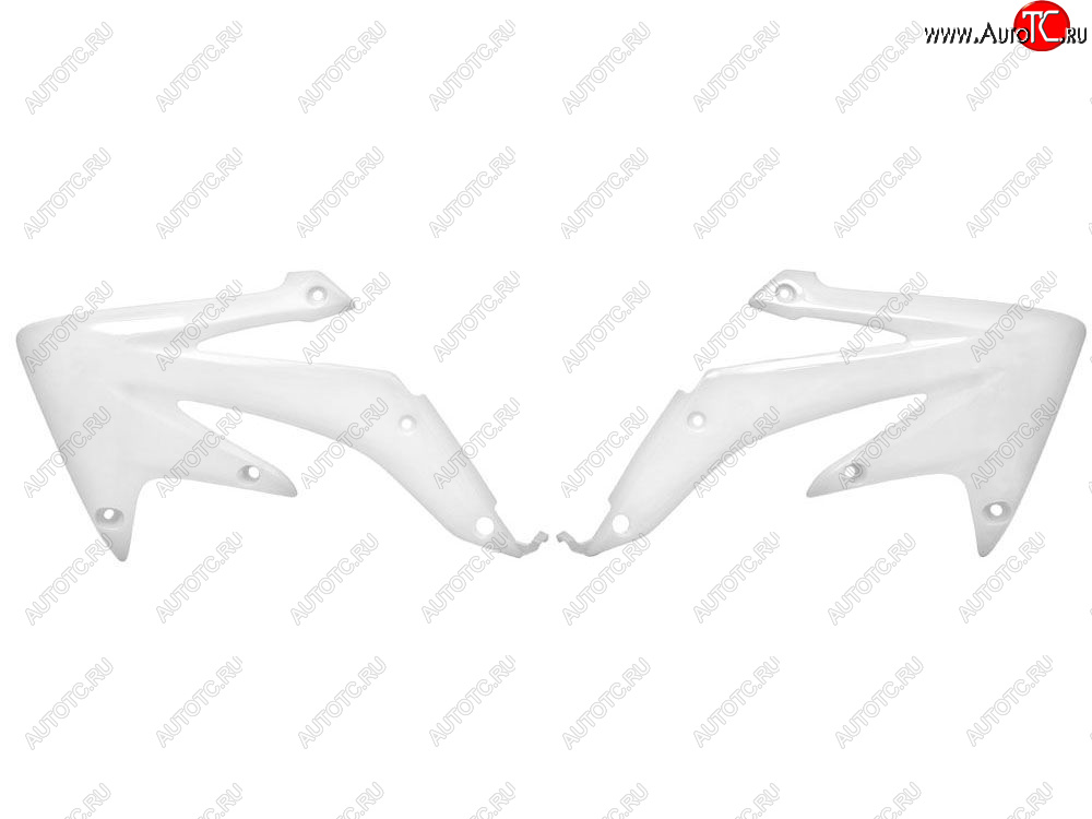 5 899 р. Боковины радиатора R-Tech Honda CRF450X 08-17 (R-CVCRFXBN008) белый  r-cvcrfxbn008  с доставкой в г. Пермь