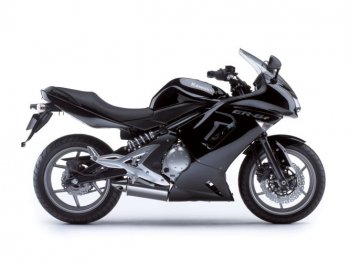 25 899 р. Комплект пластика для мотоцикла Kawasaki ER-6F 06-08 Черный  пм-00028819  с доставкой в г. Пермь. Увеличить фотографию 1