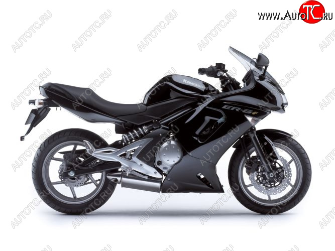 25 899 р. Комплект пластика для мотоцикла Kawasaki ER-6F 06-08 Черный  пм-00028819  с доставкой в г. Пермь