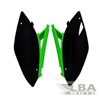 7 399 р. Обтекатели задн. боковые R-Tech Kawasaki KX250F 09-12, KX450F 09-11 (R-FIKXFNRVE29) зеленыечерные  r-fikxfnrve29  с доставкой в г. Пермь. Увеличить фотографию 1