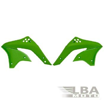 Обтекатели радиатора R-Tech Kawasaki KX450F 06-08 (R-CVKXFVE0046) зеленые  r-cvkxfve0046
