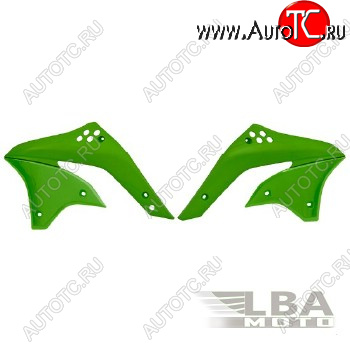 7 399 р. Обтекатели радиатора R-Tech Kawasaki KX450F 06-08 (R-CVKXFVE0046) зеленые  r-cvkxfve0046  с доставкой в г. Пермь