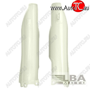 4 089 р. Защита вилки (пара) R-Tech Kawasaki KX125250 07-08, KX250F450F 06-08 (R-PSKXFNT0006) белые  r-pskxfnt0006  с доставкой в г. Пермь