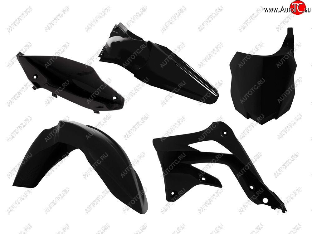 12 749 р. Комплект пластика R-Tech Kawasaki KX450F 13-15 (R-KITKXF-NR0-515) черный  r-kitkxf-nr0-515  с доставкой в г. Пермь