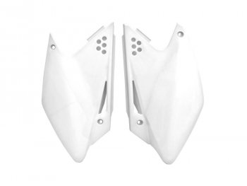 7 399 р. Обтекатели задн. боковые R-Tech Kawasaki KX250F 06-08 (R-FIKXFBN0026) Белые  r-fikxfbn0026  с доставкой в г. Пермь. Увеличить фотографию 1