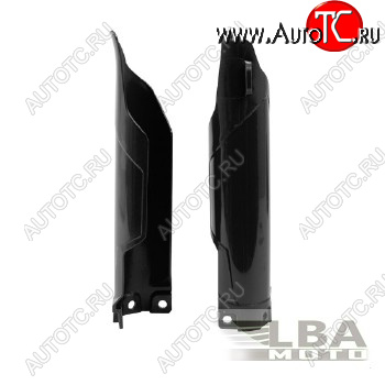 3 179 р. Защита вилки (пара) R-Tech Kawasaki KX85 14-17, KX100 14-17 (R-PSKX0NR0014) черные  r-pskx0nr0014  с доставкой в г. Пермь