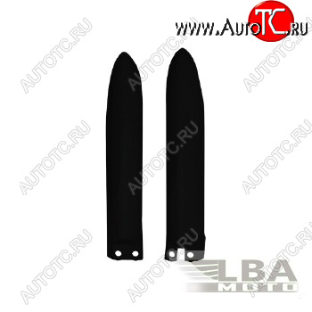 3 199 р. Защита вилки (пара) R-Tech Kawasaki KX85 01-13, KX100 04-13 (R-PSKX0NR0085) черные  r-pskx0nr0085  с доставкой в г. Пермь