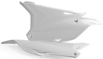 2 769 р. Щиток бокового номера POLISPORT KX85 14-15 860710000 OEM белый  250177-776-1890  с доставкой в г. Пермь. Увеличить фотографию 1
