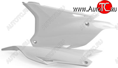 2 769 р. Щиток бокового номера POLISPORT KX85 14-15 860710000 OEM белый  250177-776-1890  с доставкой в г. Пермь