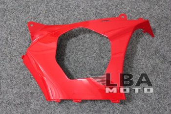 1 729 р. Пластик левый на крышку двигателя для Suzuki GSX-R 1000 07-08 Без цвета  пм-00002169  с доставкой в г. Пермь. Увеличить фотографию 1