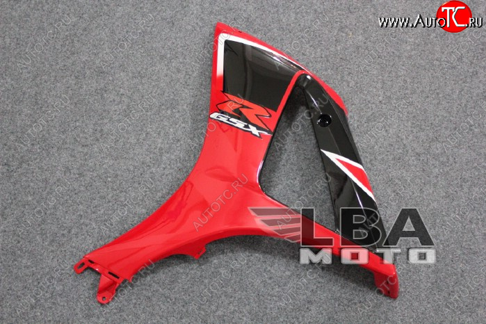 5 039 р. Левый средний боковой пластик для Suzuki GSX-R 1000 07-08 Без цвета  пм-00000460  с доставкой в г. Пермь