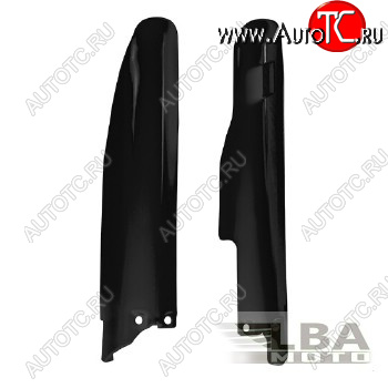 3 949 р. Защита вилки (пара) R-Tech Suzuki RM125250, RMZ250450 07-17, RMX450Z 10-17 (R-PSRM0NR0007) черные  r-psrm0nr0007  с доставкой в г. Пермь