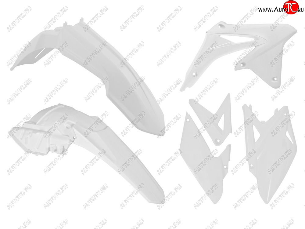 11 839 р. Комплект пластика R-Tech Suzuki RMX450Z 10-19 (R-KITRMX-BN0-411) Белый  r-kitrmx-bn0-411  с доставкой в г. Пермь