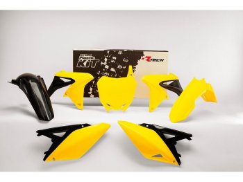 Комплект пластика R-Tech Suzuki RM-Z250 10-18 (R-KITRMZ-OEM-511) Желто-Черный  r-kitrmz-oem-511