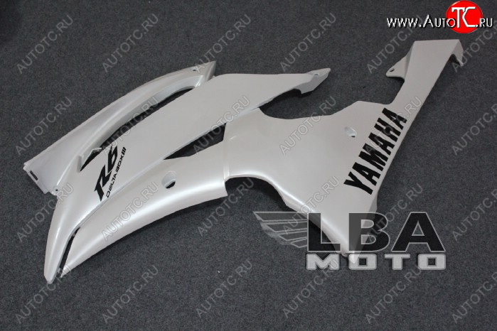 5 459 р. Левый верхний боковой пластик для Yamaha R6 08-14 Без цвета  пм-00000551  с доставкой в г. Пермь
