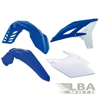11 839 р. Комплект пластика R-Tech Yamaha WR450F 12-15 (R-KITWRF-OEM-404) синийбелый  r-kitwrf-oem-404  с доставкой в г. Пермь. Увеличить фотографию 1