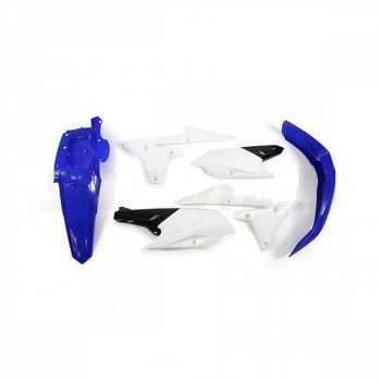 12 789 р. Комплект пластика R-Tech Yamaha WR250F 15-18, WR450F 16-18 (R-KITWRF-OEM-415) синийбелый  r-kitwrf-oem-415  с доставкой в г. Пермь. Увеличить фотографию 1