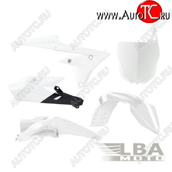 15 149 р. Комплект пластика R-Tech Yamaha YZ250F450F 14-17, YZ250FX 15-17 (R-KITYZF-BN0-514) черныйбелый  r-kityzf-bn0-514  с доставкой в г. Пермь