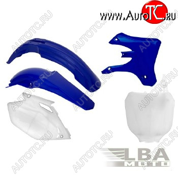 12 749 р. Комплект пластика R-Tech Yamaha YZ250F450F 03-05 (R-KITYZF-OEM-507) синийбелый  r-kityzf-oem-507  с доставкой в г. Пермь