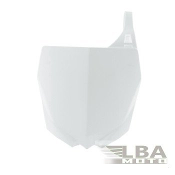 3 199 р. Щиток номера передний R-Tech Yamaha YZ125250 15-17, YZ250F450F 10-17 (R-TBYZFBN0010) белый  r-tbyzfbn0010  с доставкой в г. Пермь. Увеличить фотографию 1