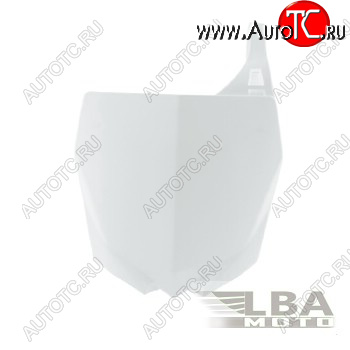 3 199 р. Щиток номера передний R-Tech Yamaha YZ125250 15-17, YZ250F450F 10-17 (R-TBYZFBN0010) белый  r-tbyzfbn0010  с доставкой в г. Пермь