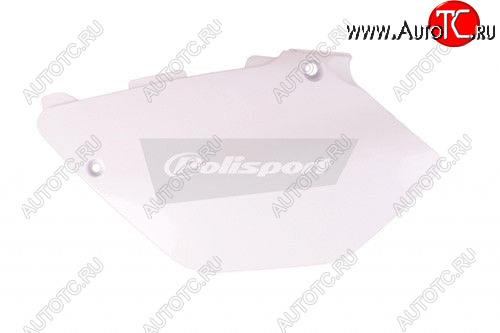 1 679 р. Щиток бокового номера POLISPORT YZ125250 12-14 FOR USA 8416300001 белый  250177-776-1470  с доставкой в г. Пермь