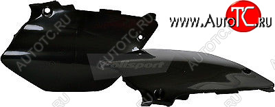 2 199 р. Щиток бокового номера POLISPORT YZ125250 02-14 8600600002 черный  250177-776-3542  с доставкой в г. Пермь