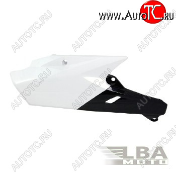 8 419 р. Обтекатели задн. боковые R-Tech Yamaha YZ250F450F 14-17, WR250 15-17 (R-FIYZFBNNR14) белыечерные  r-fiyzfbnnr14  с доставкой в г. Пермь