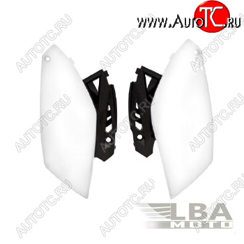 7 419 р. Обтекатели задн. боковые R-Tech Yamaha YZ250F 10-13 (R-FIYZFBNNR25) белыечерные  r-fiyzfbnnr25  с доставкой в г. Пермь