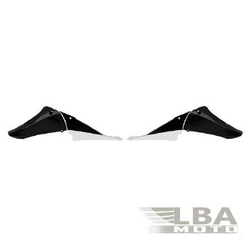 7 059 р. Обтекатели радиатора верхние R-Tech Yamaha YZ450F 10-13 (R-CVYZFNRBNU0) черныебелые  r-cvyzfnrbnu0  с доставкой в г. Пермь. Увеличить фотографию 1