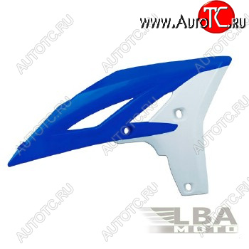 7 419 р. Обтекатели радиатора R-Tech Yamaha YZ250F 10-13, WR450F 12-15 (R-CVYZFBLBN25) синиебелые  r-cvyzfblbn25  с доставкой в г. Пермь