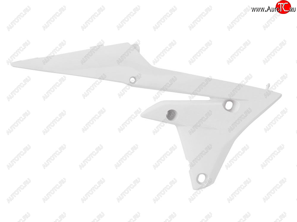 7 419 р. Боковины радиатора R-Tech Yamaha YZ250F450F 14-17, WR250 15-17 (R-CVYZFBNLO14) белые  r-cvyzfbnlo14  с доставкой в г. Пермь
