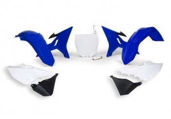 15 629 р. Комплект пластика R-Tech Yamaha YZ125250 02-18 (R-KITYZ0-BL0-REV) REVOLUTION синийбелыйчерный  r-kityz0-bl0-rev  с доставкой в г. Пермь. Увеличить фотографию 1