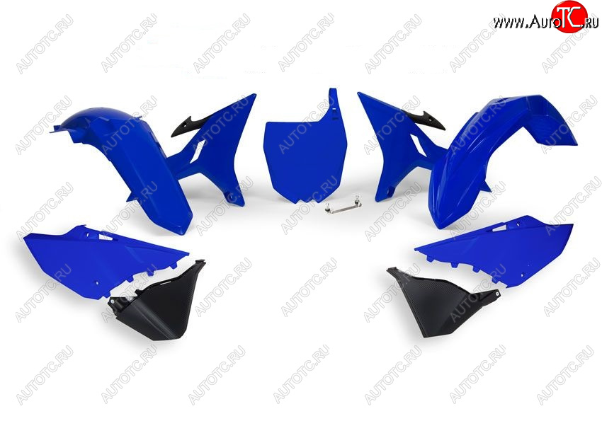 15 629 р. Комплект пластика R-Tech Yamaha YZ125250 02-18 (R-KITYZ0-BL1-REV) REVOLUTION синийчерный  r-kityz0-bl1-rev  с доставкой в г. Пермь