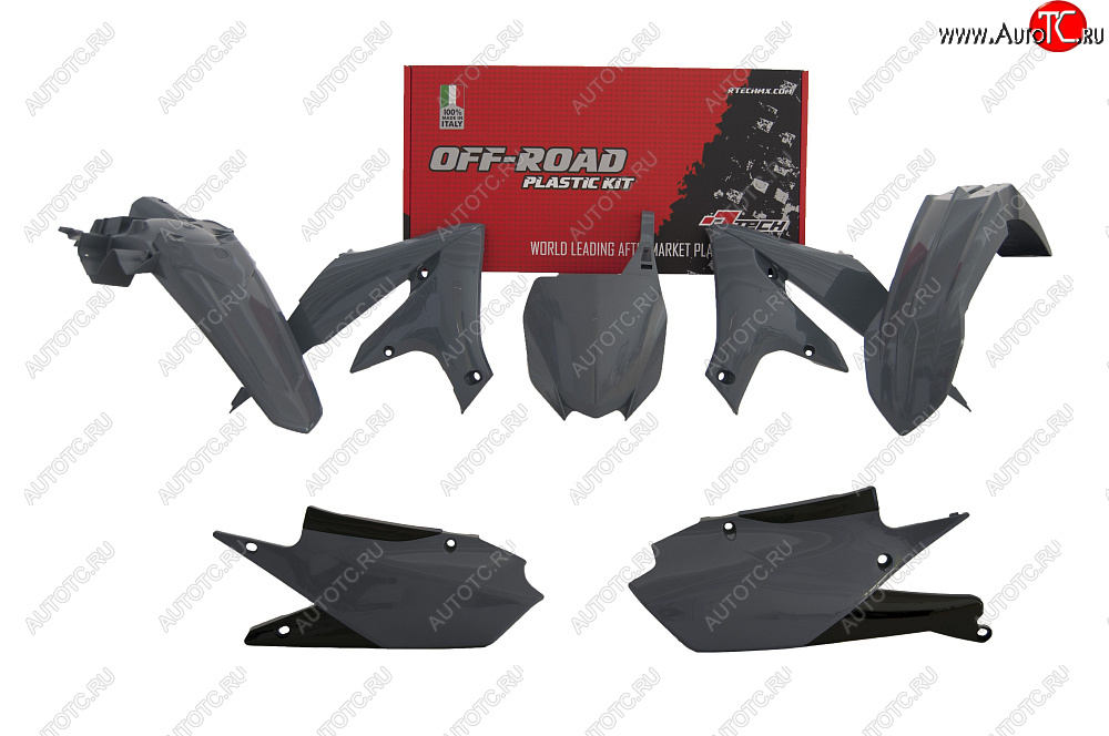 15 149 р. Комплект пластика R-Tech Yamaha YZ450F 18-22 (R-KITYZF-GR0-518) Quantum Серый  r-kityzf-gr0-518  с доставкой в г. Пермь