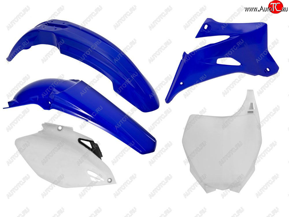 12 789 р. Комплект пластика R-Tech Yamaha YZ250F450F 06-09 (R-KITYZF-OEM-508) синийбелый  r-kityzf-oem-508  с доставкой в г. Пермь