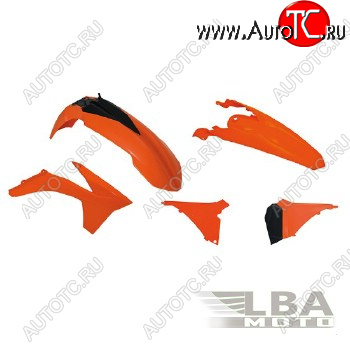 11 799 р. Комплект пластика R-Tech KTM EXC 125-500 12-13, EXCF 250-350 12-13 (R-KITKTM-OEM-412) оранжчерный  r-kitktm-oem-412  с доставкой в г. Пермь