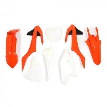 14 019 р. Комплект пластика R-Tech KTM SX85 18-22 (R-KITKTM-OEM-185) оранжевыйбелыйчерный  r-kitktm-oem-185  с доставкой в г. Пермь. Увеличить фотографию 1