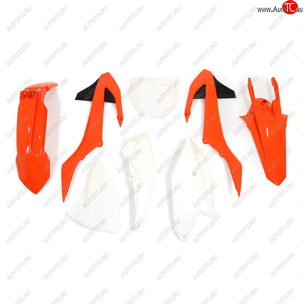 14 019 р. Комплект пластика R-Tech KTM SX85 18-22 (R-KITKTM-OEM-185) оранжевыйбелыйчерный  r-kitktm-oem-185  с доставкой в г. Пермь