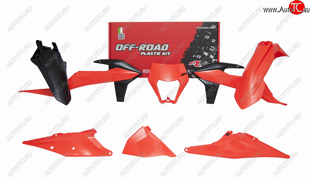 14 999 р. Комплект пластика R-Tech KTM EXCEXCFXC-WXCF-W 125>500 20-21 (R-KITKTM-OEM-520) Оранжево-Черный  r-kitktm-oem-520  с доставкой в г. Пермь