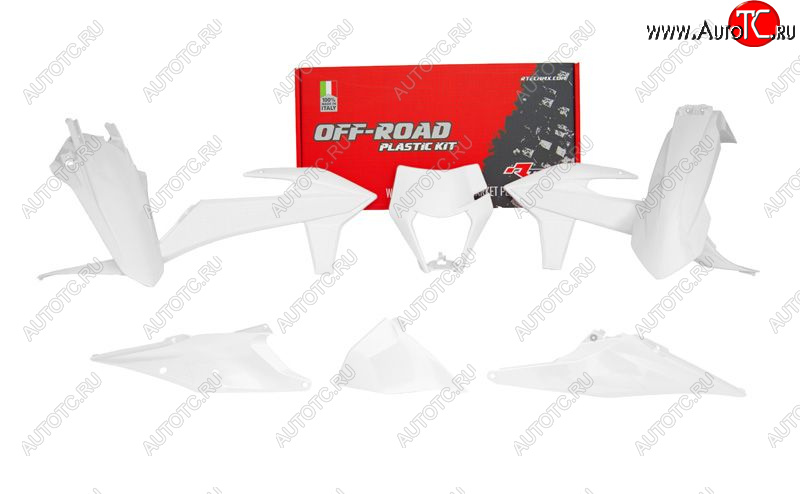 15 149 р. Комплект пластика R-Tech KTM EXC125250EXC-F250350450500 20-21 (R-KITKTM-BN0-520) Белый  r-kitktm-bn0-520  с доставкой в г. Пермь
