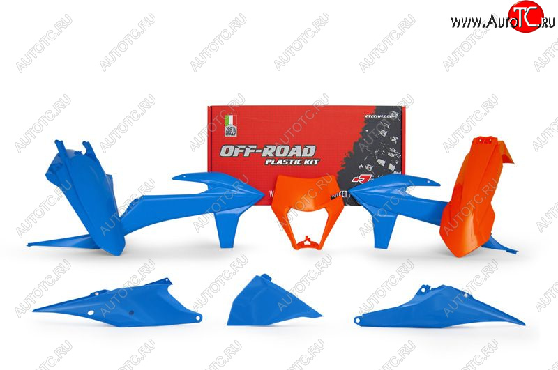14 999 р. Комплект пластика R-Tech KTM EXC125250EXC-F250350450500 20-21 (R-KITKTM-CL0-520) Синий  r-kitktm-cl0-520  с доставкой в г. Пермь