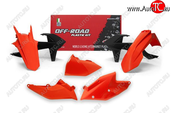 13 999 р. Комплект пластика R-Tech KTM EXC125250300,EXC-F250350450500 17-19 (R-KITKTM-OEM-417) OEM  r-kitktm-oem-417  с доставкой в г. Пермь