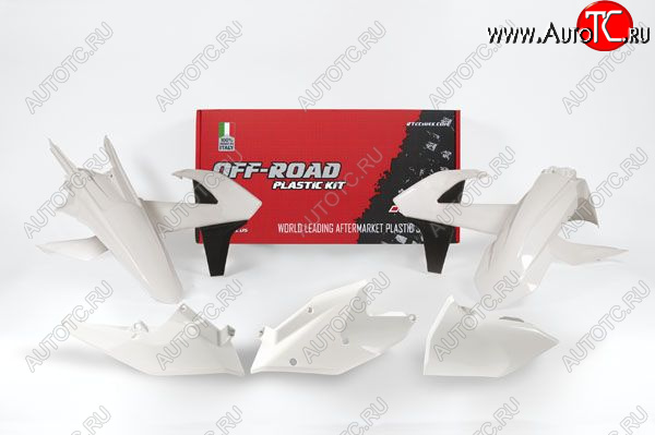14 019 р. Комплект пластика R-Tech KTM EXC-EXCF 150250350450500 17-19 (R-KITKTM-BN0-417) Бело-Черный  r-kitktm-bn0-417  с доставкой в г. Пермь