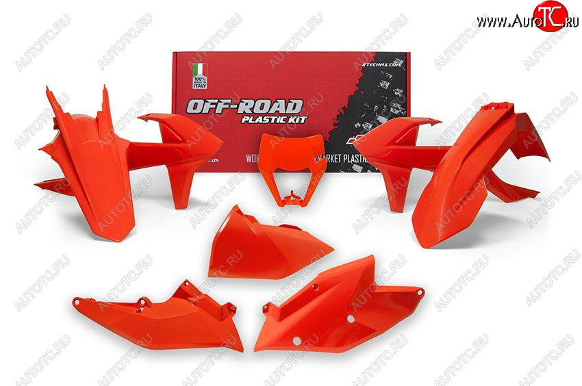 14 019 р. Комплект пластика R-Tech KTM EXC-EXCF 150250350450500 17-19 (R-KITKTM-AR0-517) Оранжевый  r-kitktm-ar0-517  с доставкой в г. Пермь