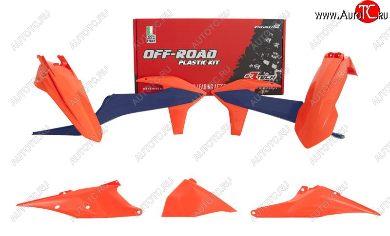 14 999 р. Комплект пластика R-Tech KTM EXCEXCFXC-WXCF-W 125-500 20-22 (R-KITKTM-OEM-423) Оранж-Синий  r-kitktm-oem-423  с доставкой в г. Пермь